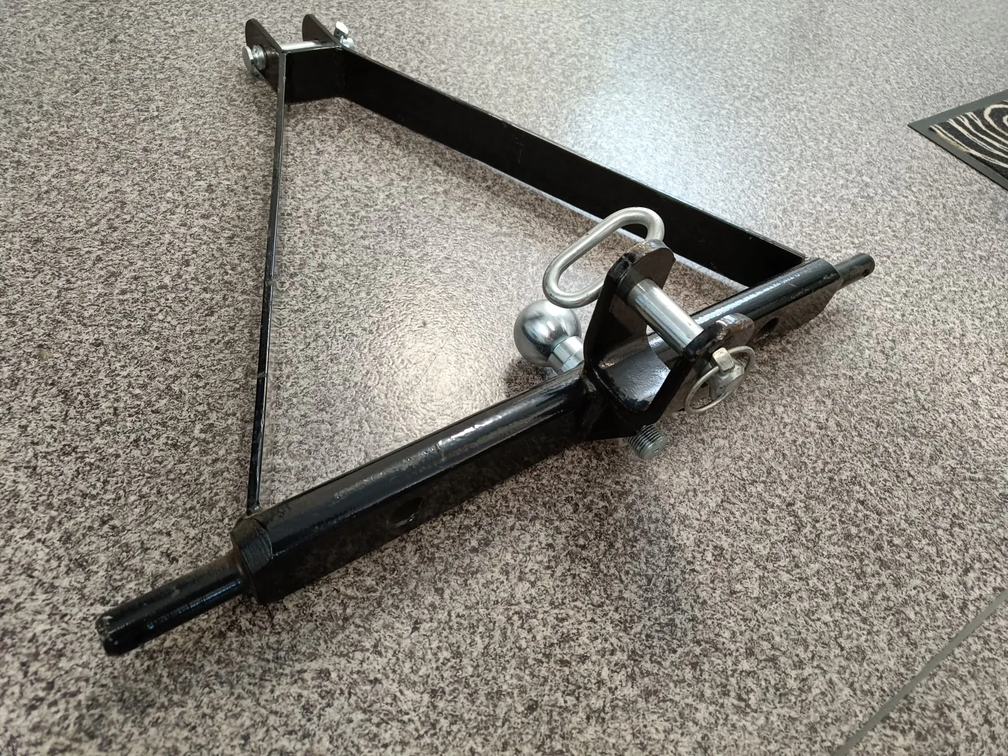 Vetokolmio 645mm / 22mm päillä