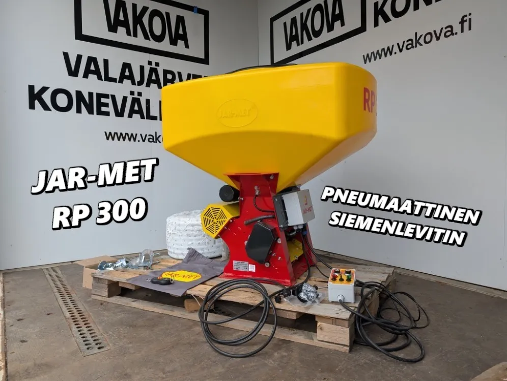 Jar-Met RP300 pneumaattien kylvökone / Pneumaattinen siemenlevitin - VIDEO