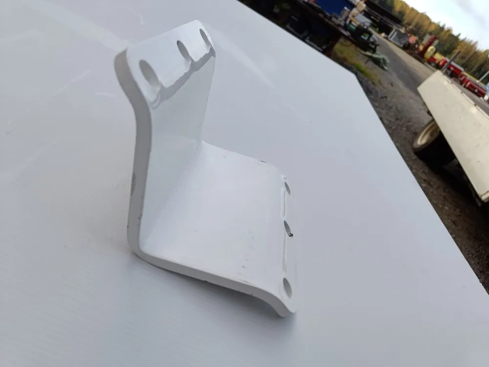 Lautasen varren kiinnitysrauta / valkoinen Rol-Ex BCC, BT, Taurus