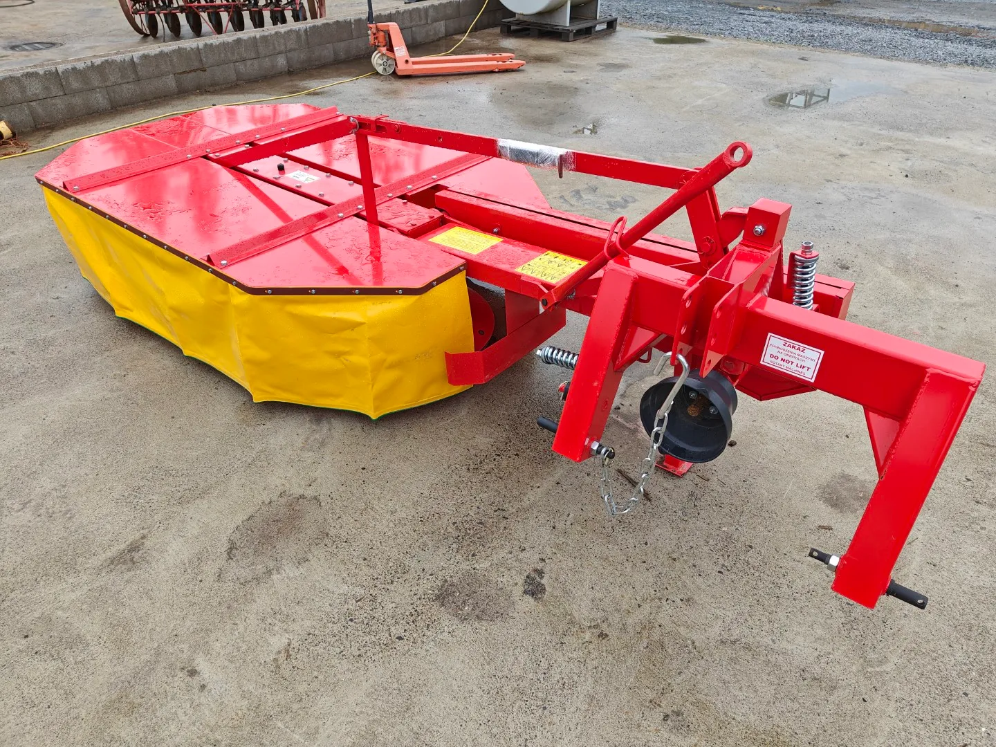 Lisicki Z-178 - 185cm lieriöniittokone / Mekaaninen niittokone