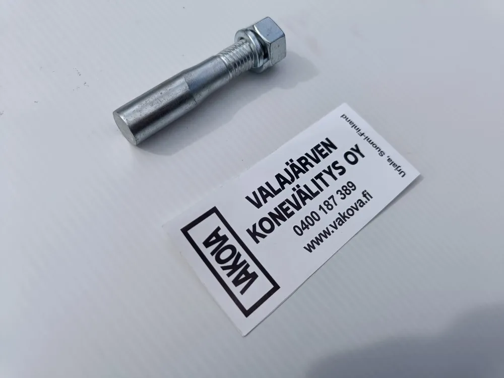 Nivelakselin lukitustappi kartio 76mm / Mutteri ja prikka mukana