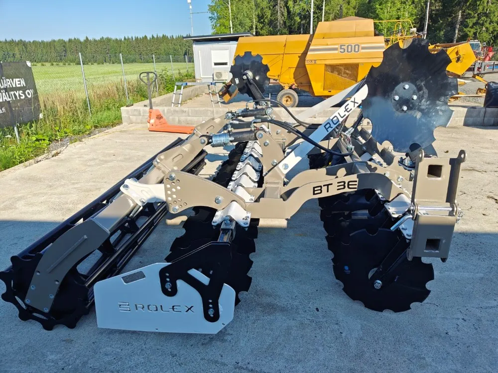 Rol-Ex BT 3E - 300cm lautasmuokkain / Hydraulinen pakkerinsäätö  Video!