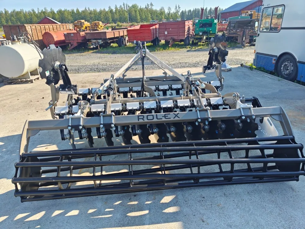 Rol-Ex BT 3E - 300cm lautasmuokkain / Hydraulinen pakkerinsäätö  Video!