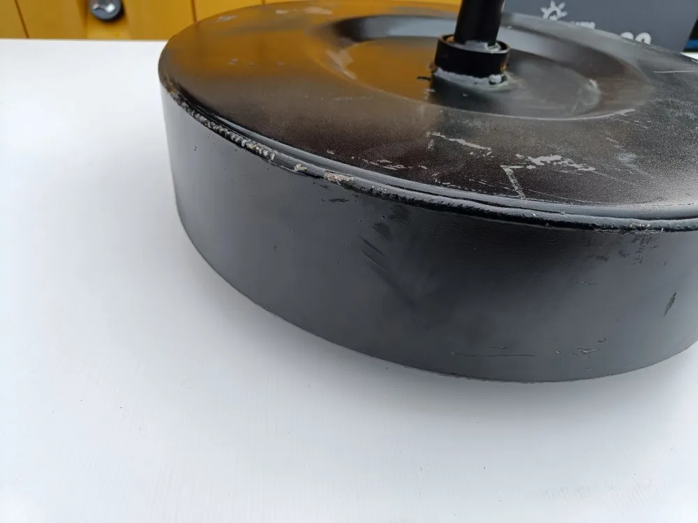 Tukipyörä peltinen 120 mm sarka-auroihin /