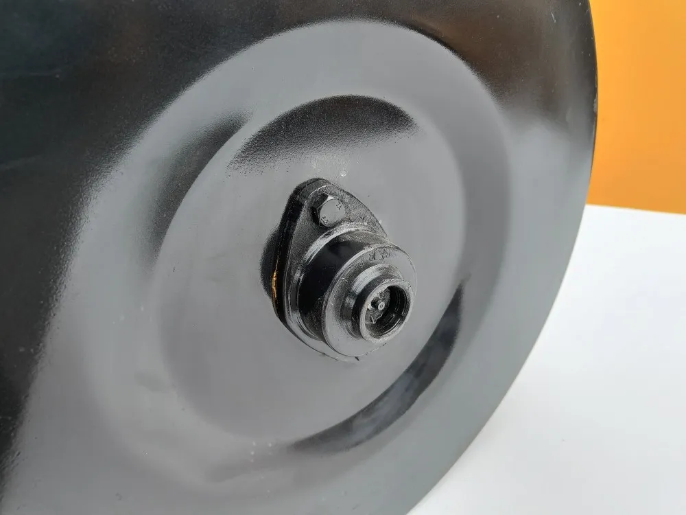 Tukipyörä peltinen 120 mm sarka-auroihin /