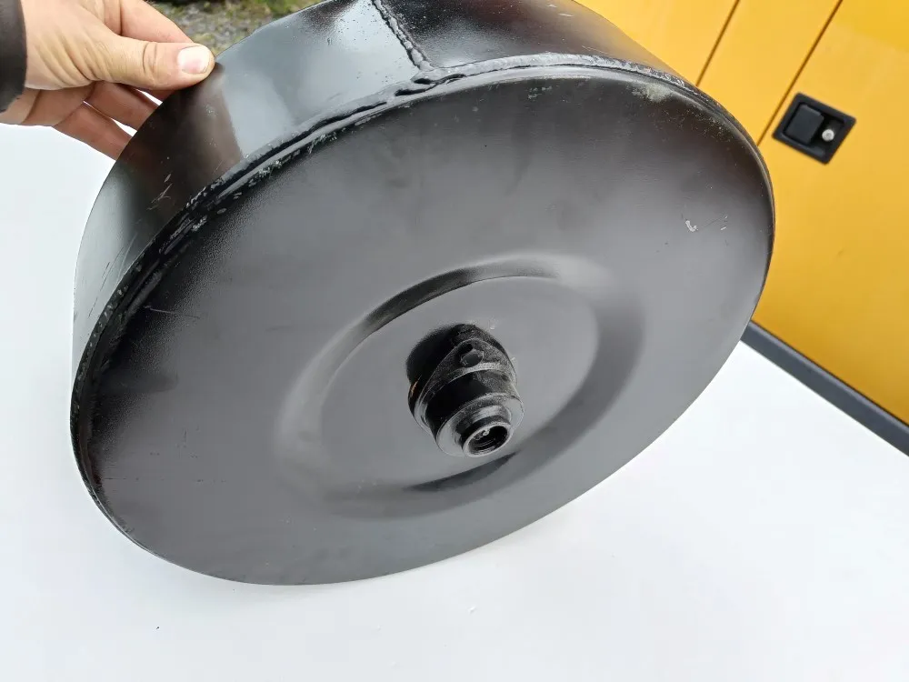 Tukipyörä peltinen 120 mm sarka-auroihin /