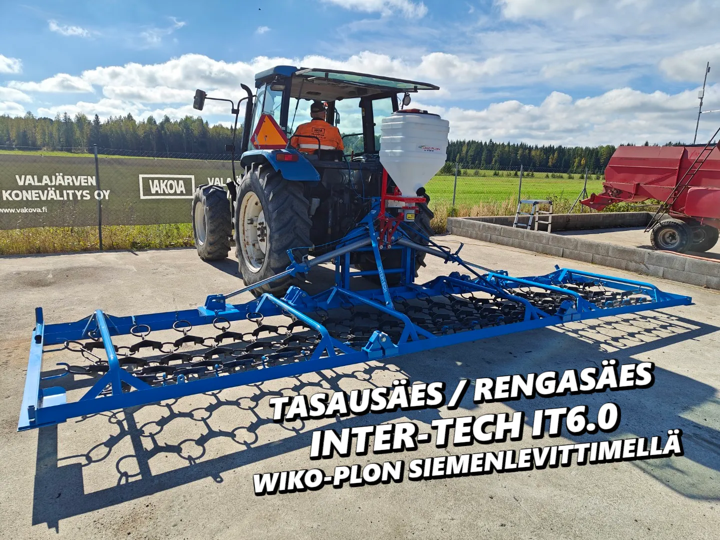 Inter-Tech rengasäes 600cm / Wiko-Plon levittimellä - Katso video!