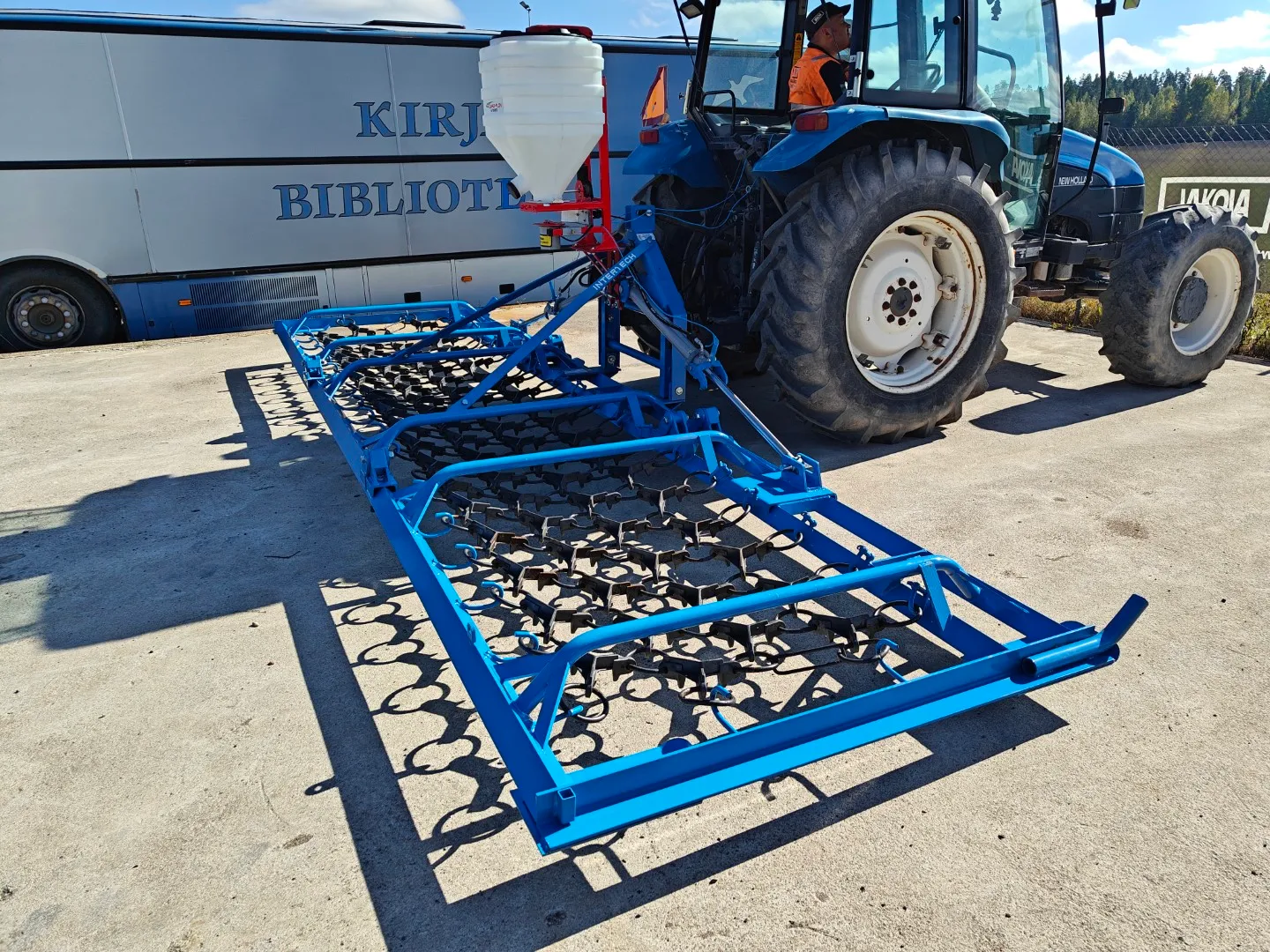 Inter-Tech rengasäes 600cm / Wiko-Plon levittimellä - Katso video!