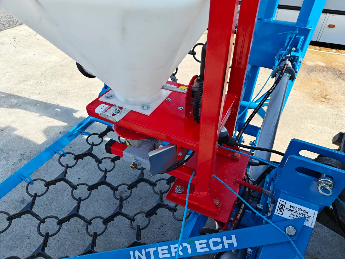 Inter-Tech rengasäes 600cm / Wiko-Plon levittimellä - Katso video!