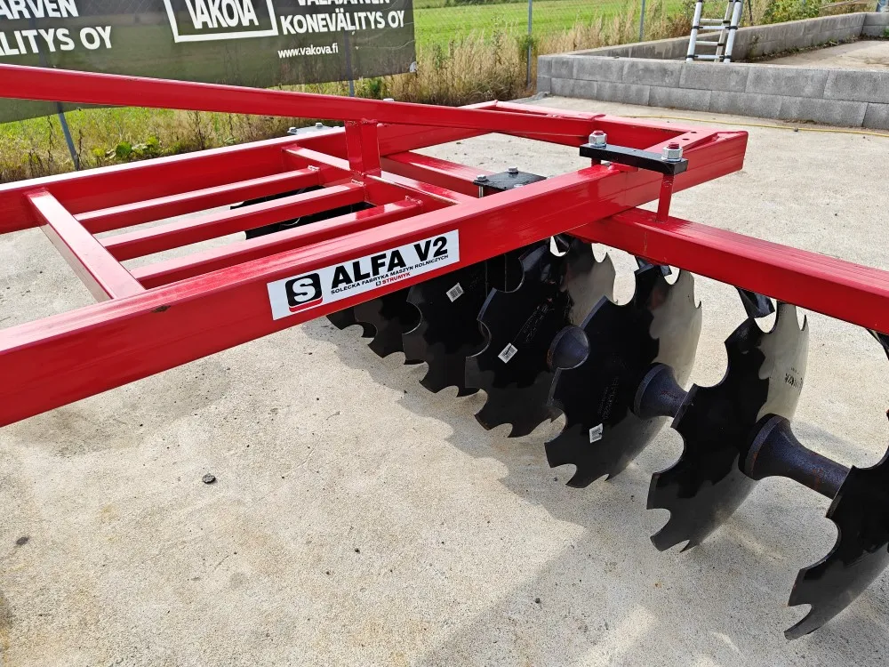 Strumyk Alfa V2 lautasäes 270cm / 2-tukkinen - 51cm kiekot