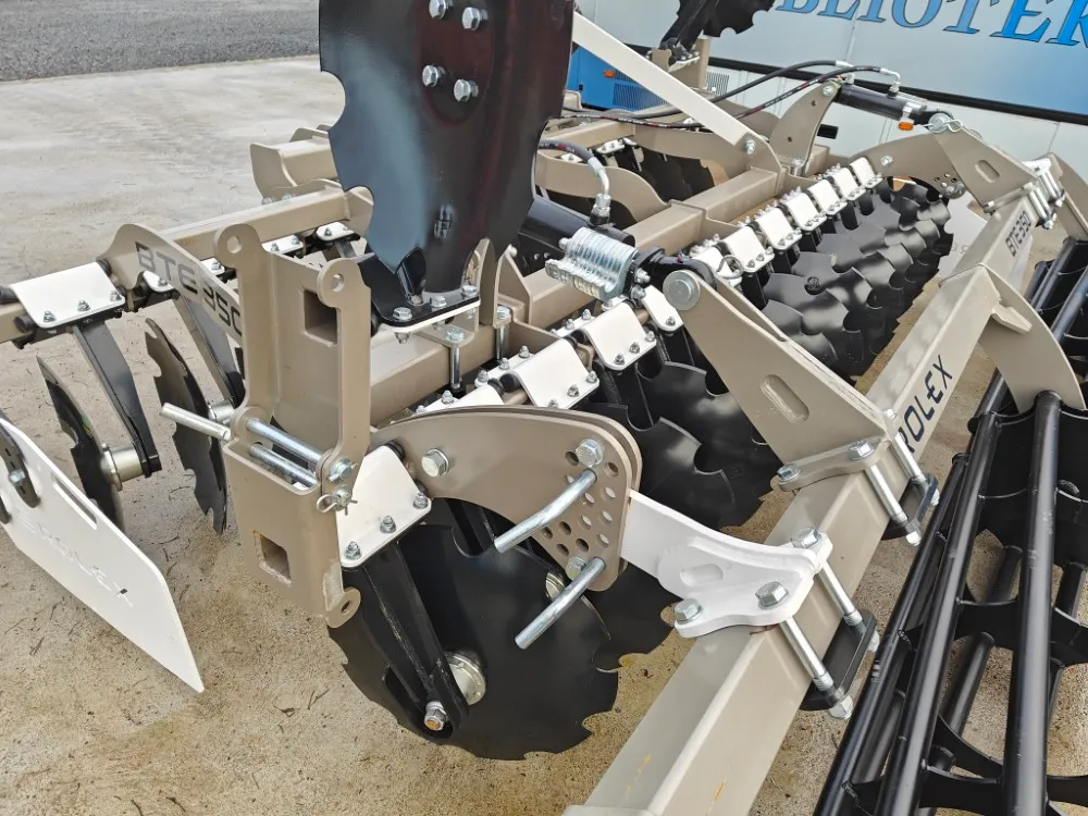 Rol-Ex BT3.5E lautasmuokkain / 350cm - Hydraulinen pakkerinsäätö