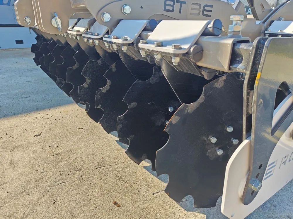 Rol-Ex BT2.5E lautasmuokkain / 250cm - Hydraulinen pakkerinsäätö