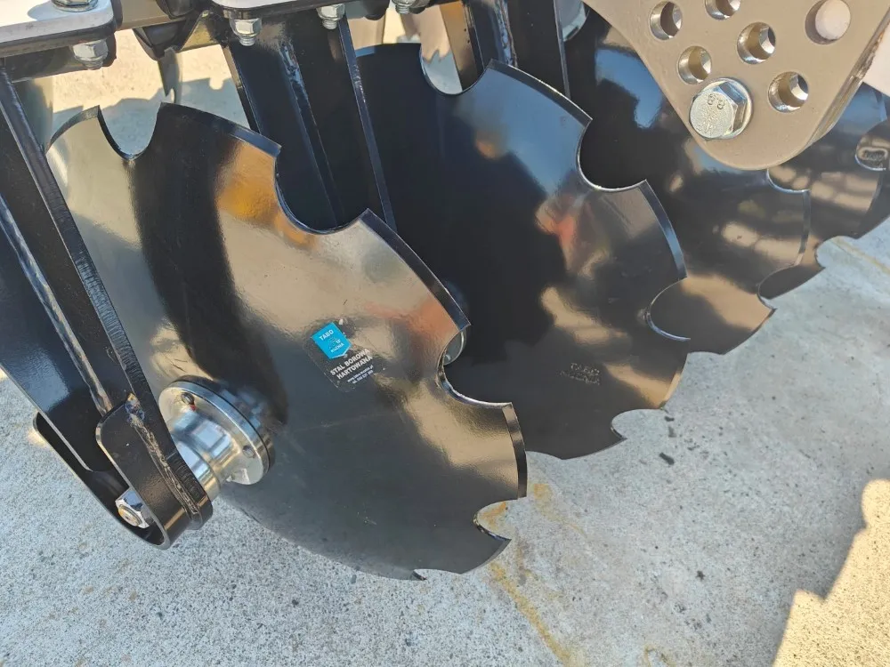 Rol-Ex BT2.5E lautasmuokkain / 250cm - Hydraulinen pakkerinsäätö