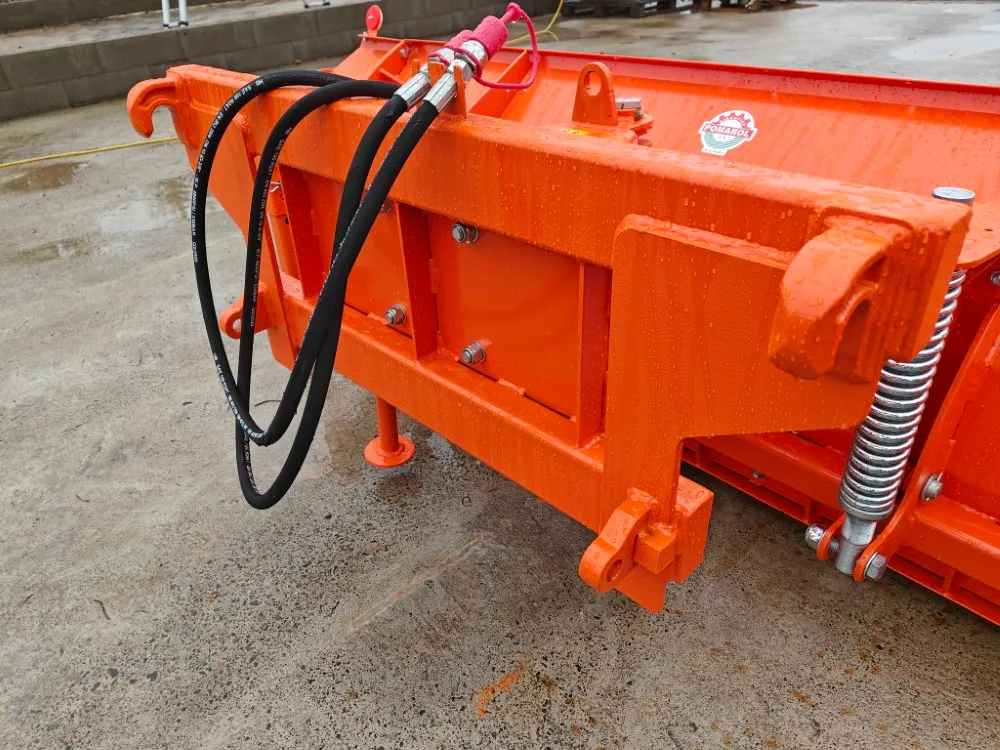 Pomarol SP260 lumilevy hydraulinen / Hydraulinen - Hardox terä - EURO