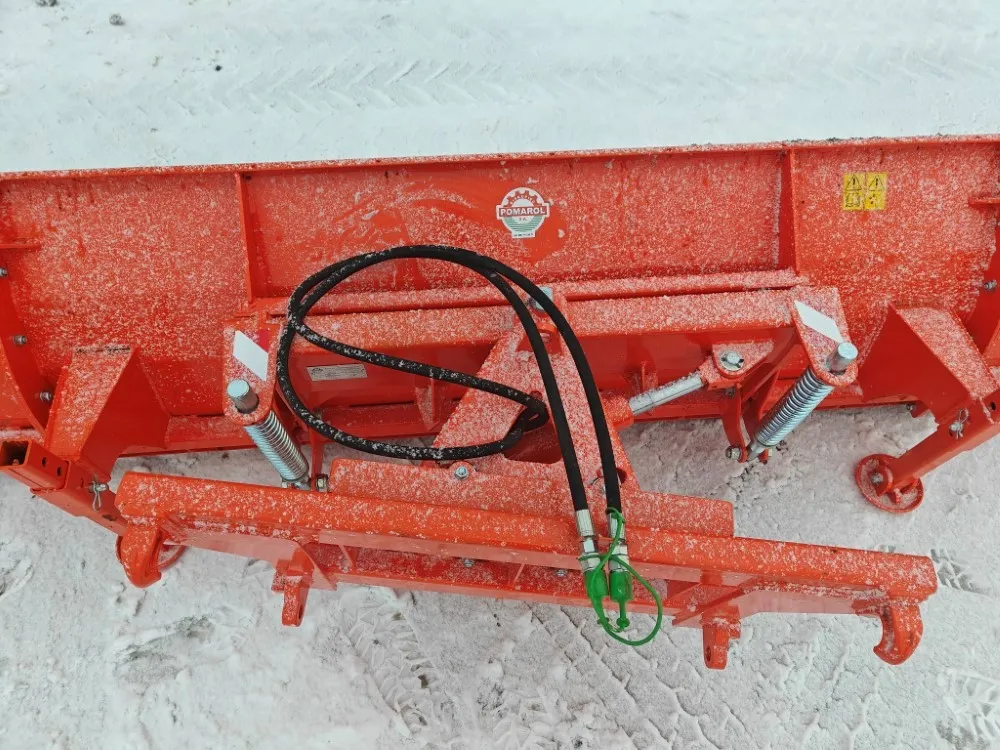 Pomarol SP260 lumilevy hydraulinen / Hardox terä - Euro-kiinnitys