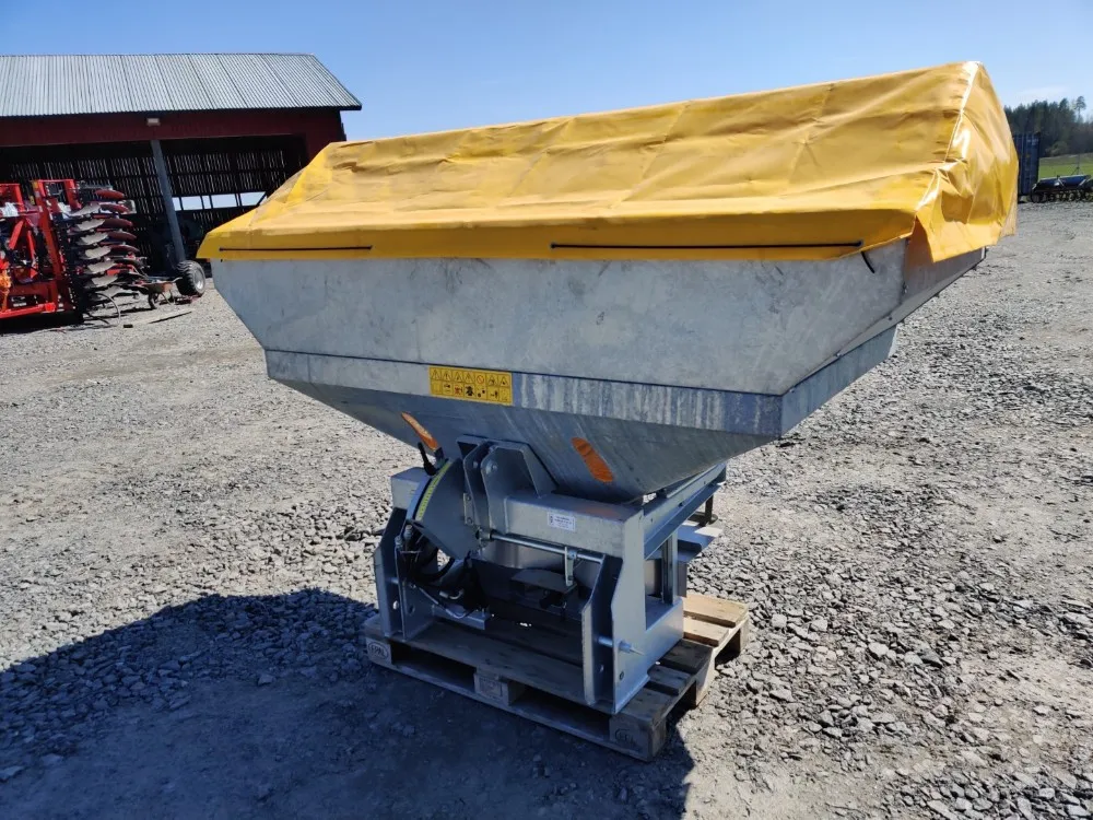 Jar-Met SR1200 pintalevitin - 1200kg / Kahdella lautasella - Katso video!