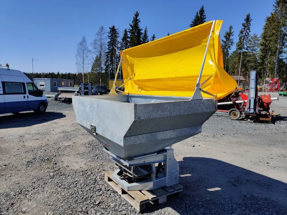 Jar-Met SR1200 pintalevitin - 1200kg / Kahdella lautasella - Katso video!