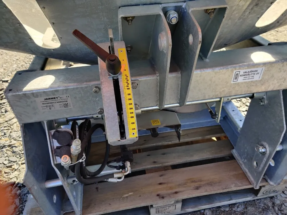 Jar-Met SR1200 pintalevitin - 1200kg / Kahdella lautasella - Katso video!