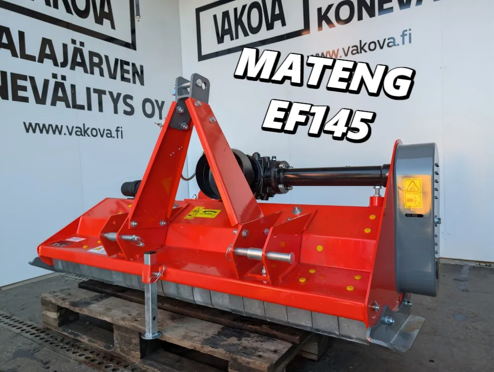 Mateng EF145 kelamurskain / Pikkutraktoriin tehokkaampi murskain