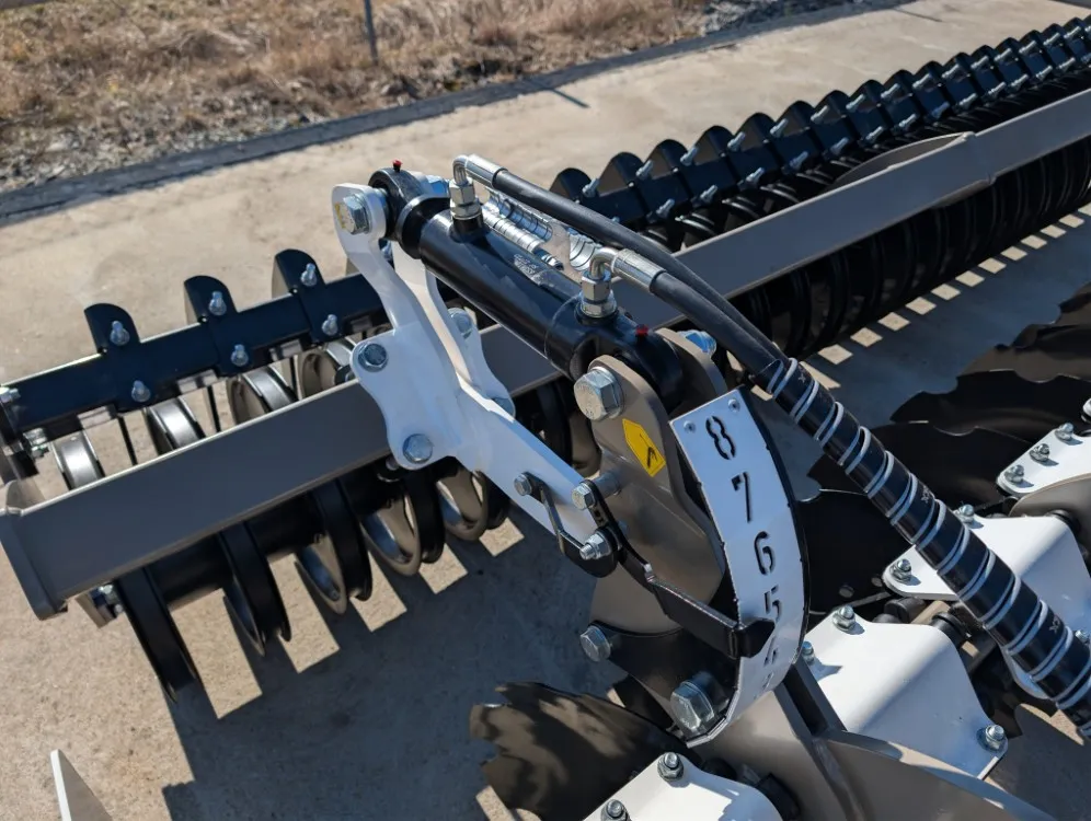 Rol-Ex BT350 lautasmuokkain / Hydraulisella U-kiekkopakkerilla