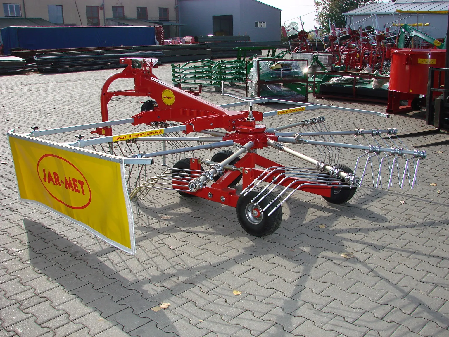 Jar-Met Z206 karhotin - 440cm / Telialustainen - UUSI - VIDEO