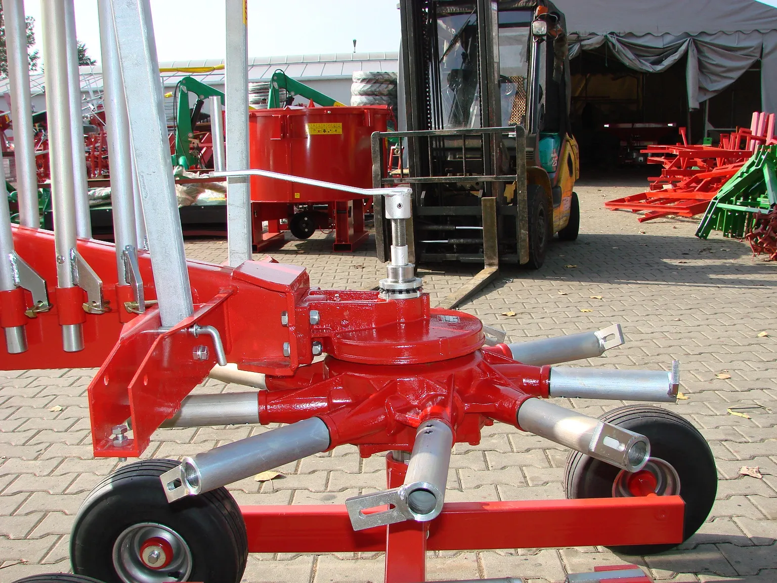 Jar-Met Z206 karhotin - 440cm / Telialustainen - UUSI - VIDEO