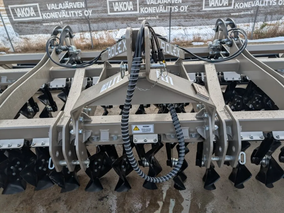 Rol-Ex BCC 400cm - matalamuokkaukseen / Lautasmuokkain putkipakkerilla  Katso video!