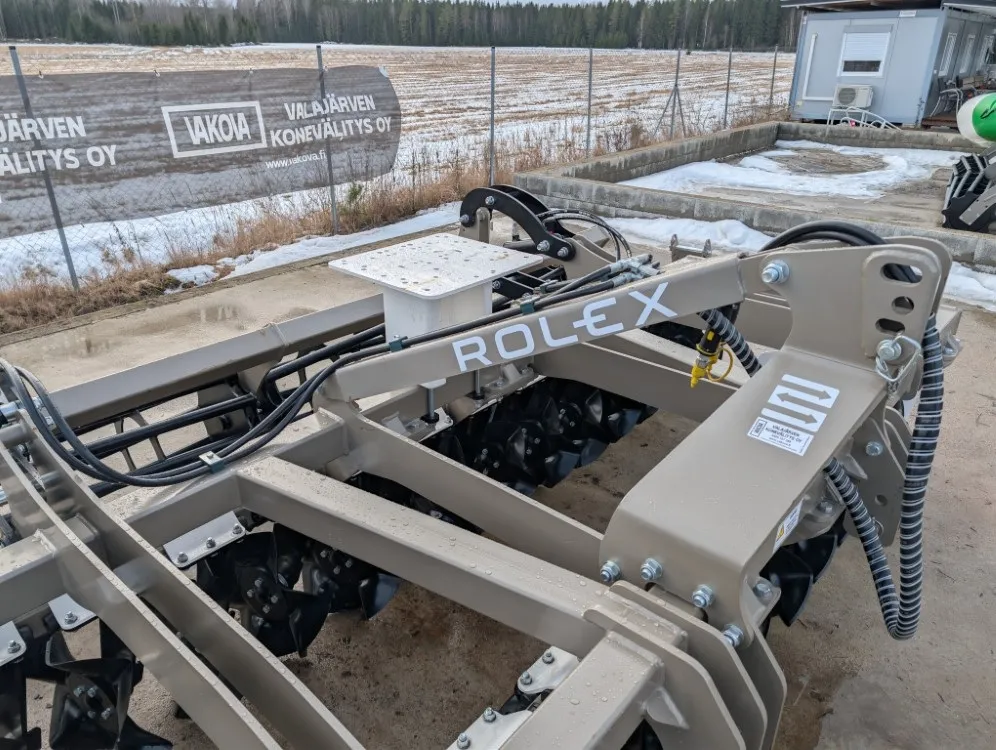 Rol-Ex BCC 400cm - matalamuokkaukseen / Lautasmuokkain putkipakkerilla  Katso video!