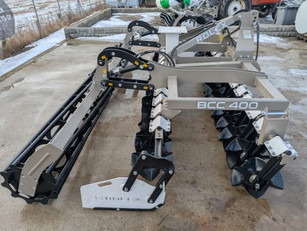 Rol-Ex BCC 400cm - matalamuokkaukseen / Lautasmuokkain putkipakkerilla  Katso video!