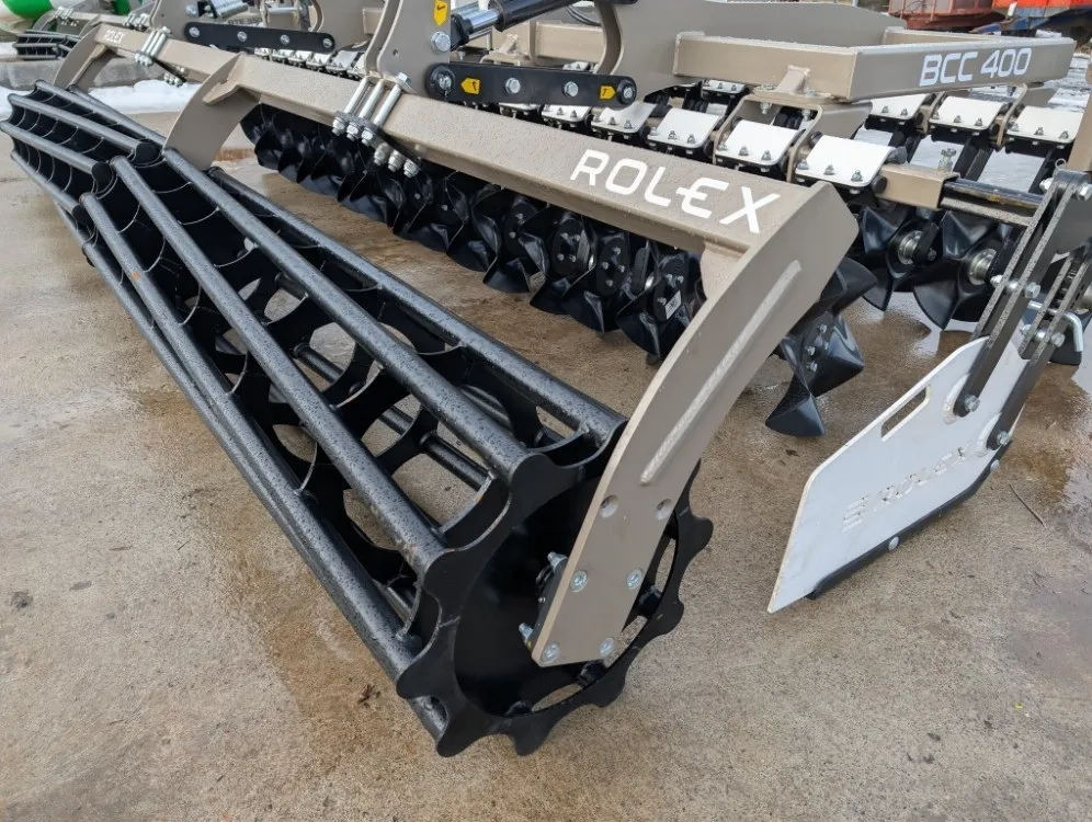 Rol-Ex BCC 400cm - matalamuokkaukseen / Lautasmuokkain putkipakkerilla  Katso video!