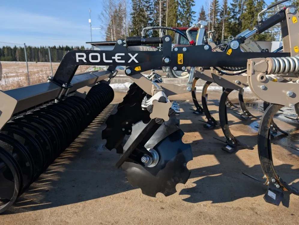 Rol-Ex KBO 350cm kultivaattori / mm. U-kiekkopakkeri  Katso video!
