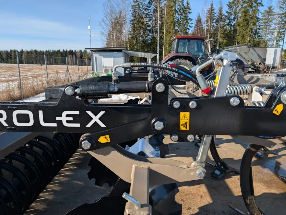 Rol-Ex KBO 350cm kultivaattori / mm. U-kiekkopakkeri  Katso video!