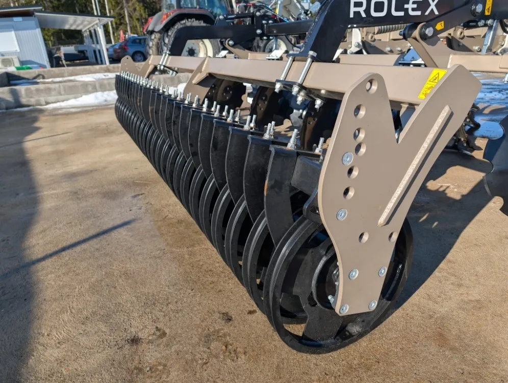 Rol-Ex KBO 350cm kultivaattori / mm. U-kiekkopakkeri  Katso video!