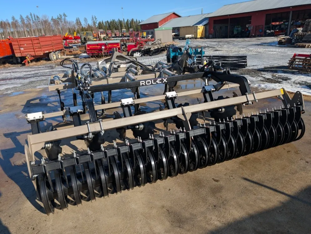 Rol-Ex KBO 350cm kultivaattori / mm. U-kiekkopakkeri  Katso video!