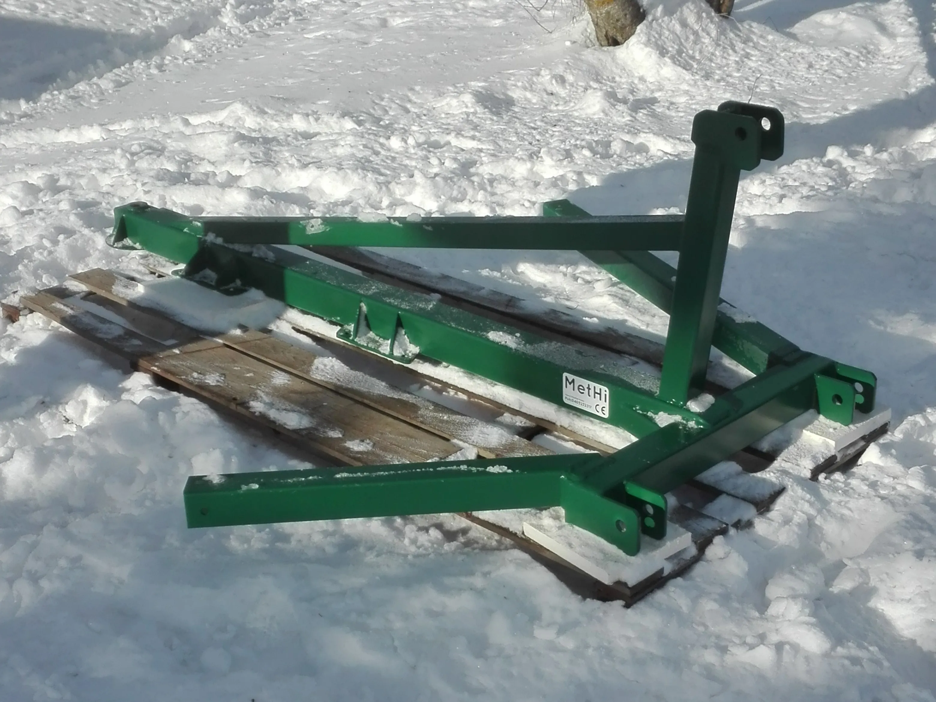 Methi tielana 210cm traktoriin / Hydraulinen takaterä - Uusi - Kotimainen