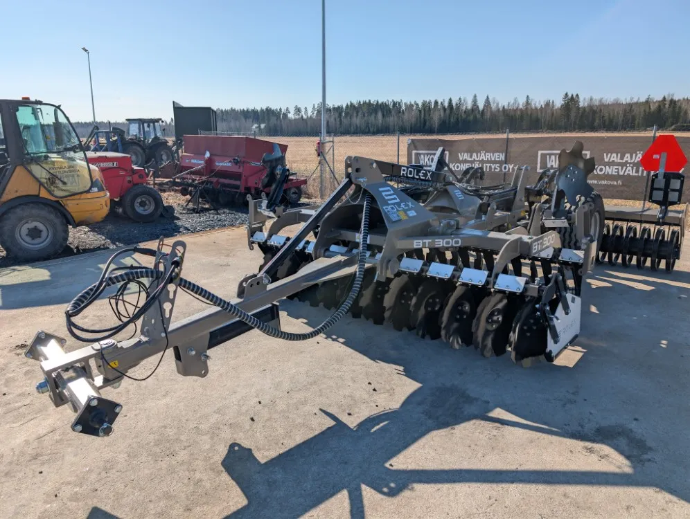 Rol-Ex BT 300 lautasmuokkain / Hinausvarustus - U-kiekkopakkeri