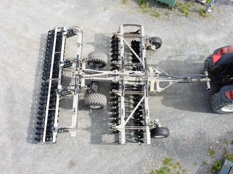 Rol-Ex BTHC 500cm lautasmuokkain / Hinattava ja hydraulisesti taittuva - Video