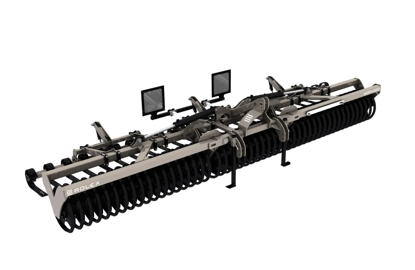 Rol-Ex WDFH etujyrä / etupakkeri / Hydraulisesti taittuva - 400-600cm