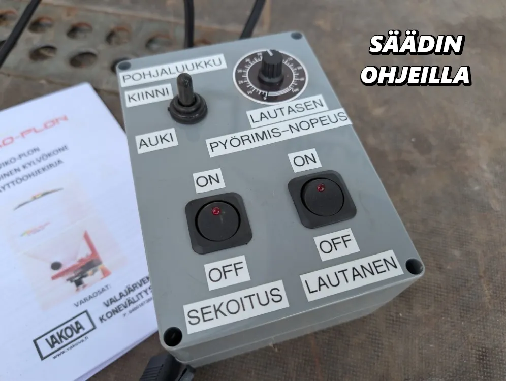 Wiko-Plon piensiemenlevitin / Sähköinen - Tilavuus 180L