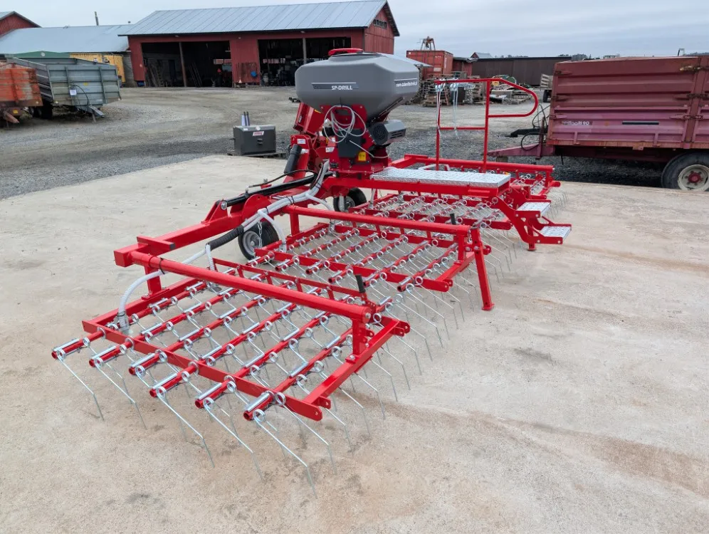 Jar-Met 600cm rikkaäes pneumalla / Da Landtechnik pneuma - 8mm piikit