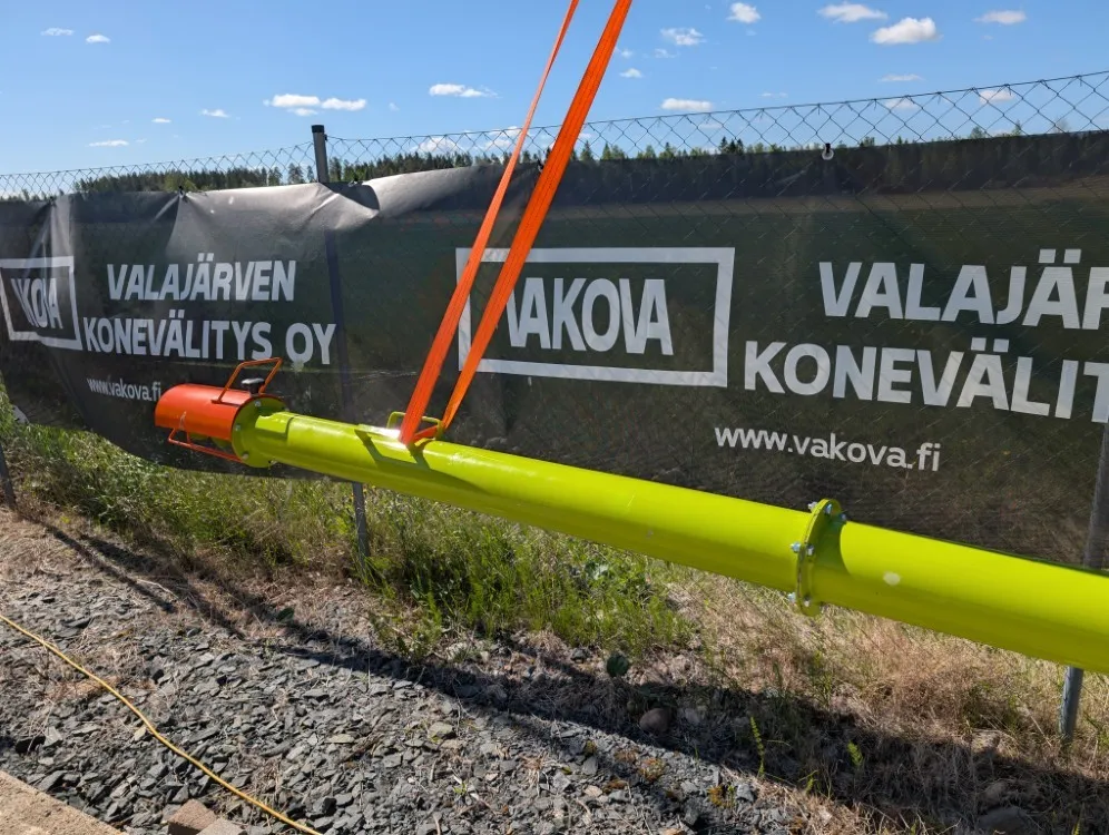 Adraf P01/1 viljaruuvi, pituus 600cm / Halkaisija 140 mm / katso video!