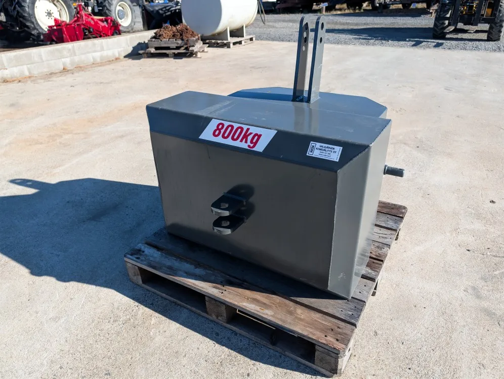Pomarol 800kg vastapaino / etupaino / KAT 3 / CAT 3 kiinnitys