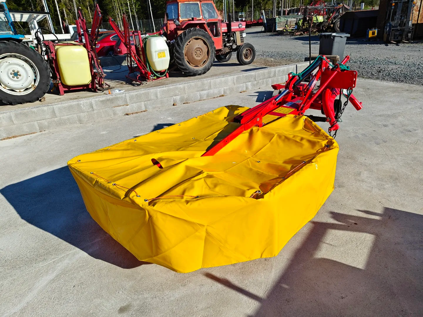 Lisicki 165cm lieriöniittokone hydraulinen / Z 178 - Uusi niittokone!