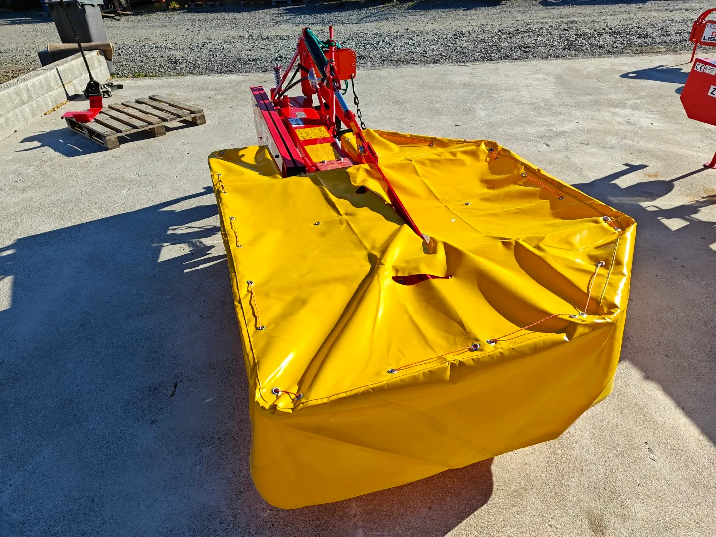 Lisicki 165cm lieriöniittokone hydraulinen / Z 178 - Uusi niittokone!