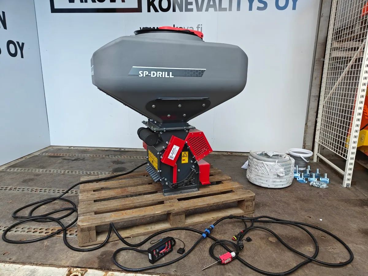 Da Landtechnik SP-DRILL 250 / Pneumaattinen piensiemenlevitin - Video