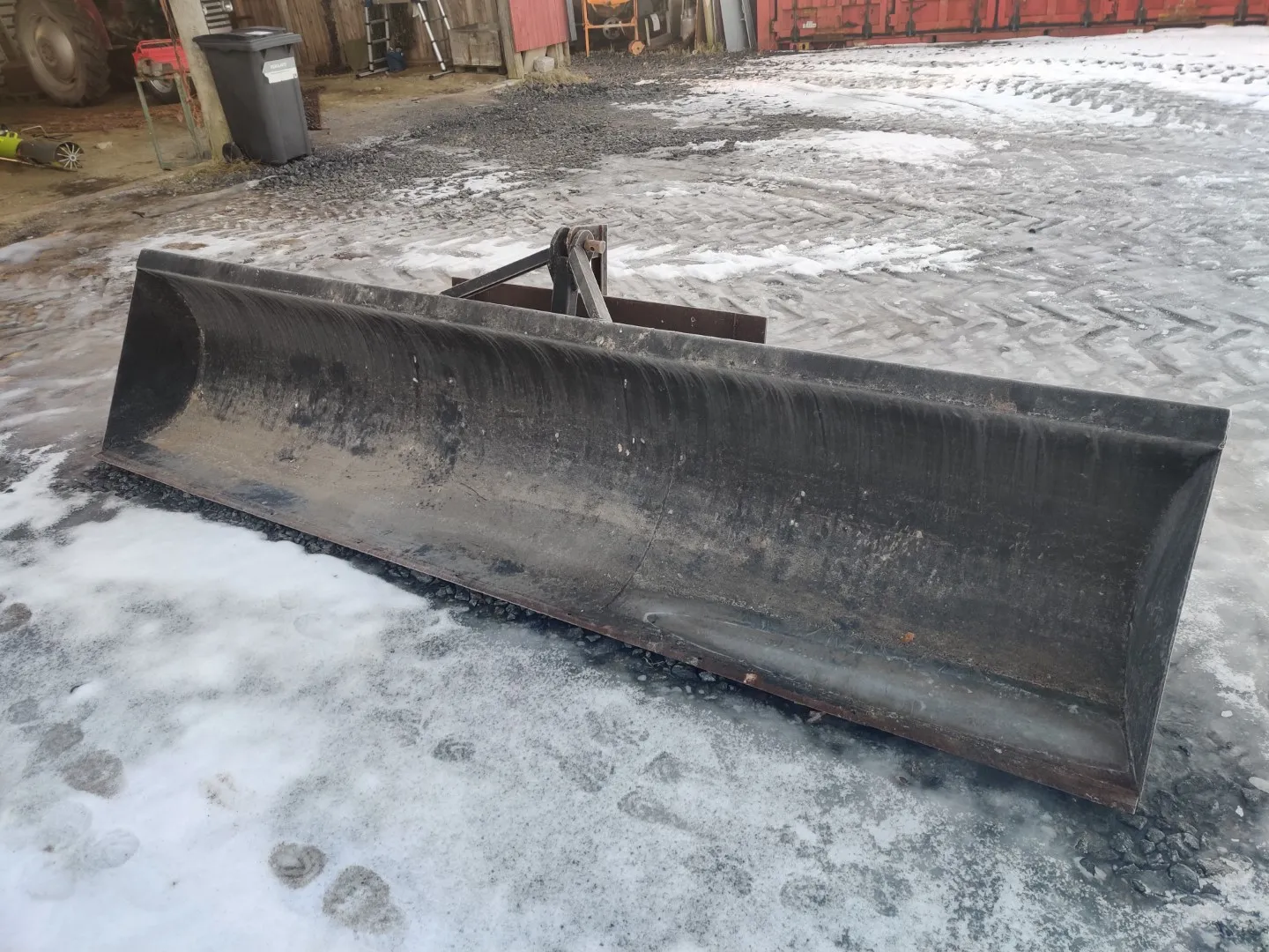 Lumenpuskulevy 350cm / EURO ja 3-pistekiinnitys