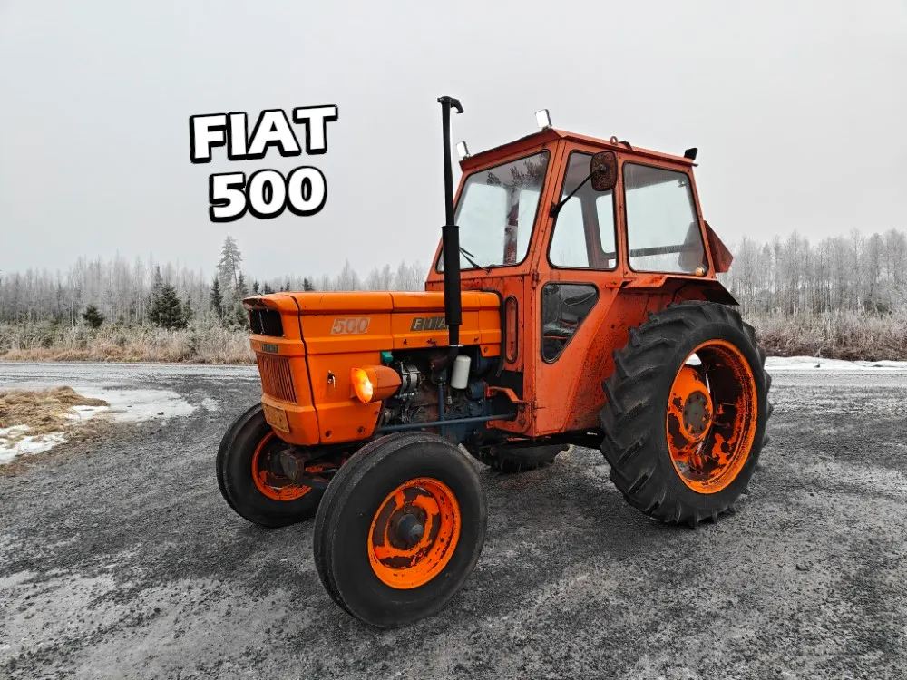 Fiat 500 traktori / Katso video!