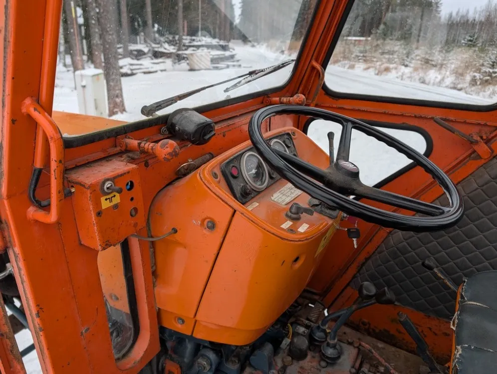 Fiat 500 traktori / Led-työvaloilla - Katso video!