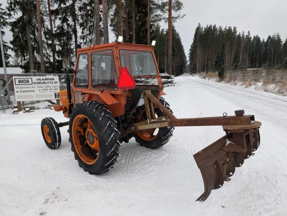 Fiat 500 traktori / Led-työvaloilla - Katso video!