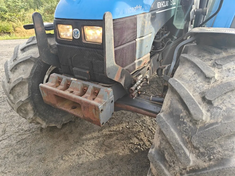 New Holland TS100, ES vaihteisto / Ilmastointi, etukuormaaja Ålö Q55